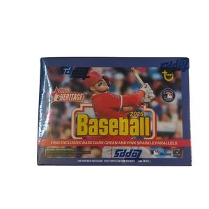 2026 Topps Heritage Baseball Cards Value Box Factory Sealed MLB Trading Cards